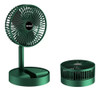 Ventilador De Mesa Portátil Dobrável Recarregável Potente 0