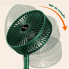 Ventilador De Mesa Portátil Dobrável Recarregável Potente 2
