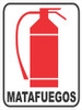 Cartel Matafuego 15x21 Cm Plástico Alto Impacto Oferta!!! 1