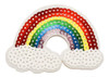 Aplique Parche Termoadhesivo Arcoiris Lentejuelas Pack X 2 U 2