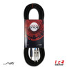 Cable Miniplug A 2 Plug Stereo 12 Mts  Grueso P/ Consola 2