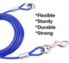 Perro Correas Cable De Amarre De Cuerda De Alambre De Acero 1