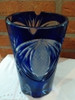 Florero Cristal Azul 0