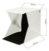 Mini Foto Estudio Caja Portátil Fotografía Caja Tienda Plega 4