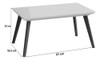 Mesa De Centro Classic Quadrada Imcal Off White - 61811 3