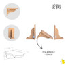 Playground Kit P/ Gatos De Parede Artesanal Babichos 4