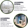 Tanque Plástico 24l Branco Metasul Lavanderia Interna/extern 1