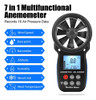 Anemómetro Digital, Medidor Veloc Y Temp Del Viento, Altitud 1