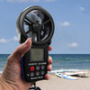 Anemómetro Digital, Medidor Veloc Y Temp Del Viento, Altitud 5
