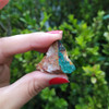 Pedra Bruta Azurita P / Cristal 3