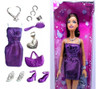 Barbie Original Glitz Con Accesorios Para Navidad 0