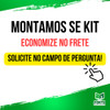 Kit 04 Dobradiça 35mm Calço Fixo Curva Amortecedor P/moveis 4