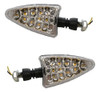 Kit 4 Faros Giro Guiño Led Moto Ambar 12v Trasero Delantero 3