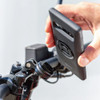 Porta Celular Para Moto Pro Manillar Cromado Para Sp Connect 3