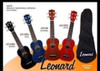 Ukelele Leonard Soprano Con Funda Color Azul Uk15sbu 5