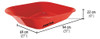 Carretilla Plana 65lt Rueda Imponchable Bastidor Tubular 2