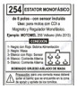 Estator Motomel Volkano 250 De 8 Polos Pietcard 254 Cuo 2