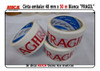 Cinta Auca Impresa Frágil Blanca 48 Mm X 50 Metros X 18 U 1
