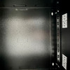 Mini Rack 12u X 400mm Economic Porta C/ Visor Acrílico Preto 1