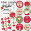 Kit Imprimible Navidad, Tags, Etiquetas, Tarjetas E Imagenes 1 Kit Imprimible Navidad, Tags, Etiquetas, Tarjetas E Imagenes 1