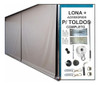1 Toldo Cortina Retrátil 2m Largura X 2,80m Altura Pronto! 0