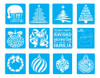 Pack De Vectores Corte Laser - 100 Stencils Navidad 5