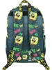 Kbnl Mochila Bob Esponja Con Compartimento Para Portátil Par 3