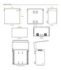 Rack Externo Outdoor 10u Basculante 3