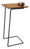 Mesa De Apoio Lateral Cinamomo Inclinato - Base Preto 0