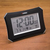 Lorell Lcd Wallreloj Despertador 10  14inch Lunar Platanegro 1