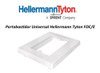 Portabastidor Universal Fdc/e 100x50 Hellermann Tyton 1
