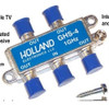 Derivador Splitter De Señal Holland Ghs-4p Con Paso Tension 1