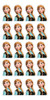 Frozen Elsa & Anna Stickers X3 Planchas | Vinilo Resistente 3