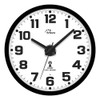 ~? Wallarge Atomic Wall Clock Con Luz - 12 Pulgadas Silent W 1