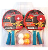 Set Ping Pong 4 Paletas Pelotas Red Soporte Mundo Pre Fd4440 1