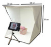 Estúdio Tenda Mini Fotográfico Portátil Com Iluminação Led 1