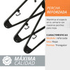 Perchas Reforzadas Plasticas  X 350 3 Perchas Reforzadas Plasticas  X 350 3
