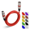 Xlr A Xlr Cable De Audio De Micrófono De Colores Equilibrado 1