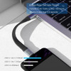 Rovermeta Cable Usb 4 Extra Corto, Cable Thunderbolt 4/3 De 4