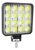 Faro Auxiliar Reflector 16 Led 48w Agro Vehiculo 0