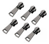 3 X 6 Pçs Fix Zip Puller Kit De Reparação De Zipper 0