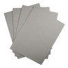 Tela Perlada Gris Para Bordado, 4 Piezas, 30x45cm Cada Una 0