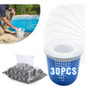 Mpinoi 30pcs Calcetines De Filtro De Skimmer De Piscina Para 0