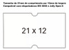 30 Rolos De Etiqueta Preço Refil Etiquetadora Fixxar Mx 5500 1