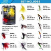 Kit De Moscas Para Pesca Con Estuche - 26 Piezas 3