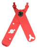 Herramienta Multiuso Ztto 4 En 1  Funciones Aluminio / Rojo 1