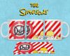 Kit Diseños Plantillas Tazas Los Simpsons Sublimación M6 4