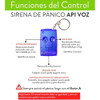 Alarma Vecinal Api Voz Irina Sirena Hablada Hexacom Control 4