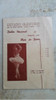 Antiguo Programa Estudio Auditorio,ballet Nacional,1940 0