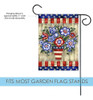 Toland Home Garden 118228 Flores Patrióticas Bandera Patriót 2